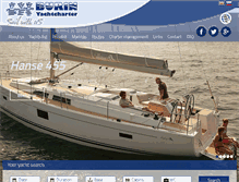 Tablet Screenshot of burinyachtcharter.com